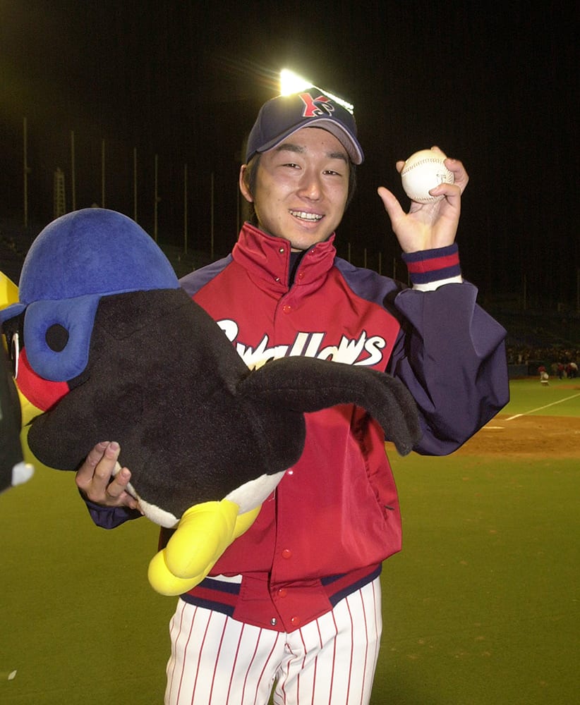 石川雅規選手 2002年