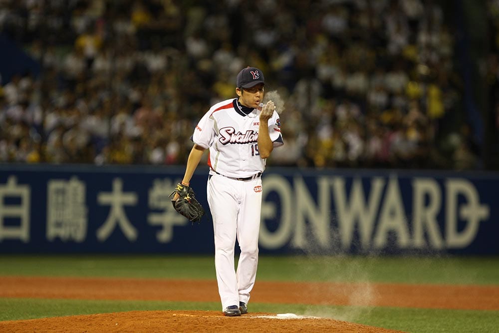 石川雅規選手 2010年