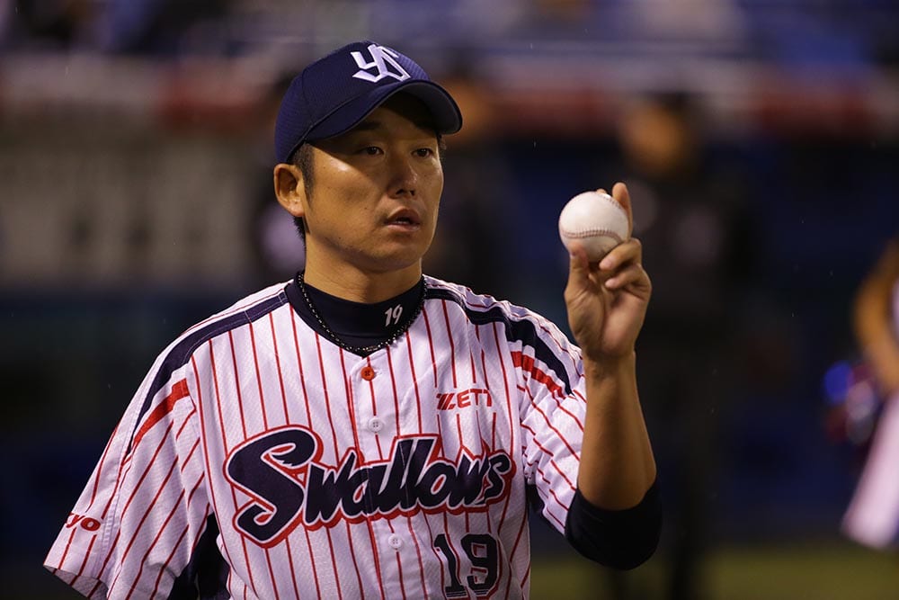 石川雅規選手 2015年