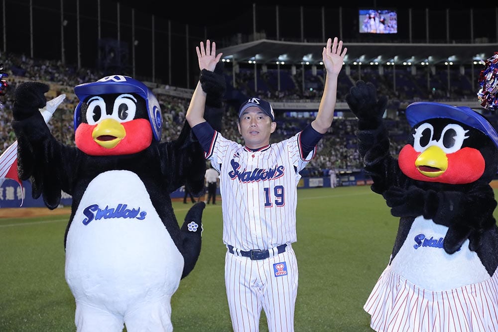 石川雅規選手 2018年