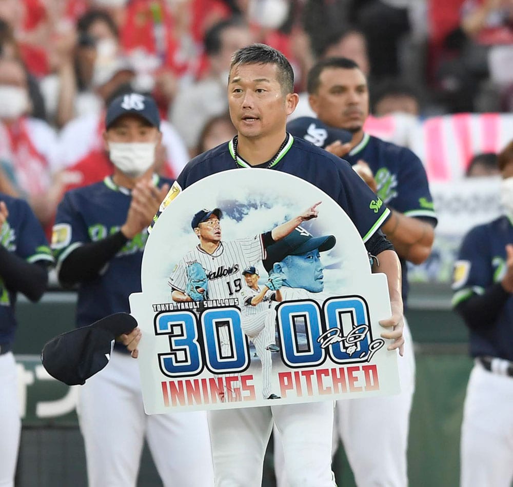 石川雅規選手 2022年