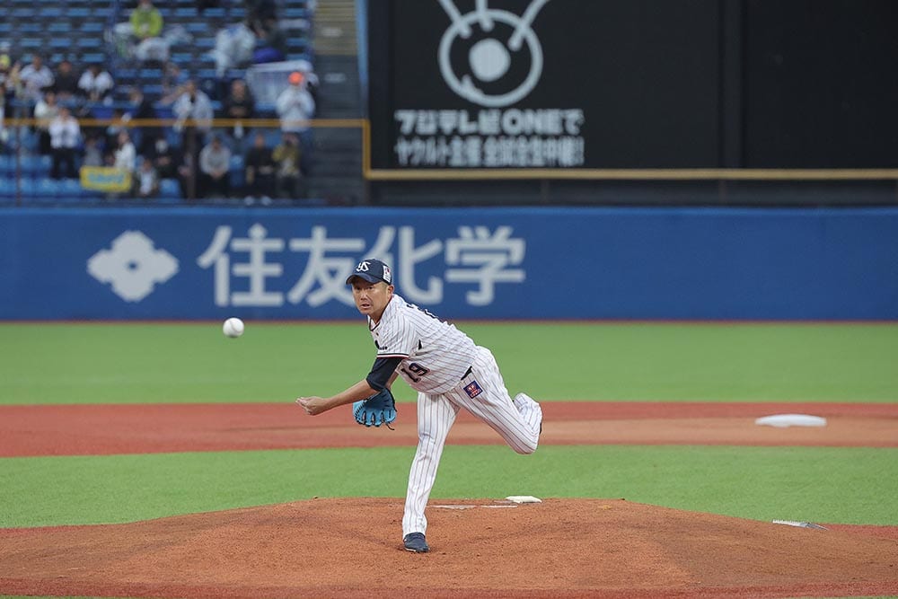 石川雅規選手 2023年