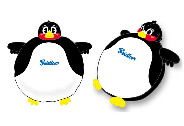 ヤクルトスワローズ つば九郎 まんまるおなかクッション 2つ つば九郎まんまるおなかクッション | 観戦・イベント | 東京ヤクルト