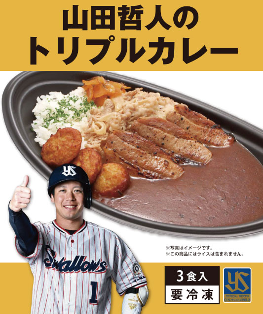 山田哲人のトリプルカレー　3食入り