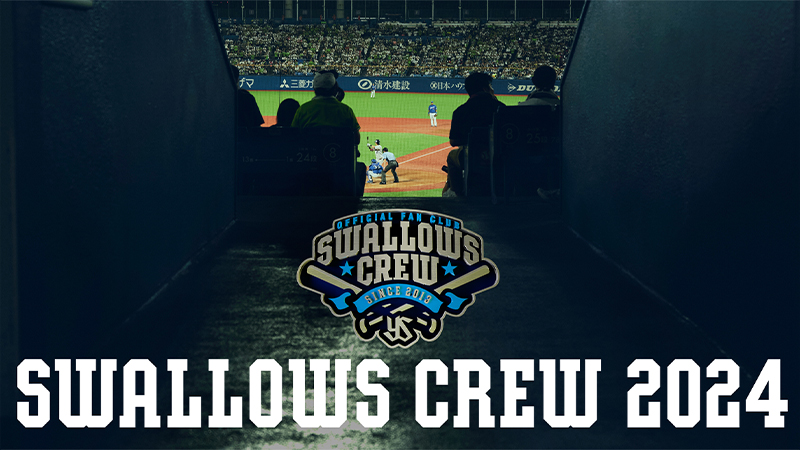 2024年度Swallows CREW入会受付