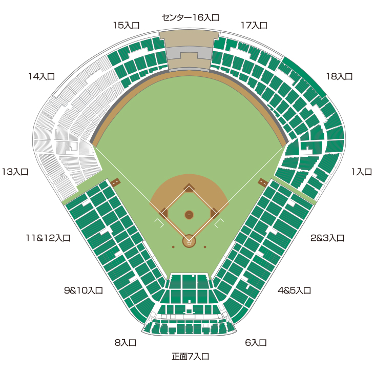 スタジアムマップ