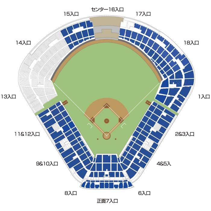 スタジアムマップ