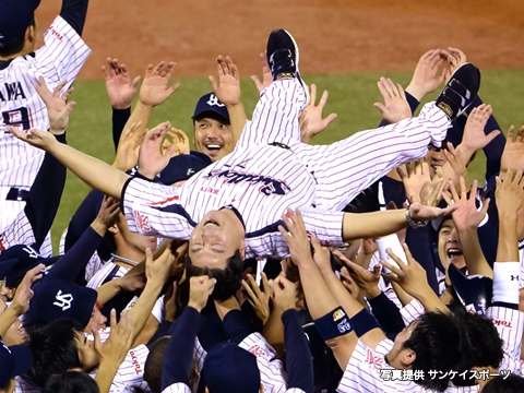 東京ヤクルトスワローズ 2015年 チャンピオン記念グラス