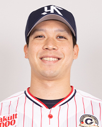 ①元山飛優選手サイン色紙額付き2023年　ヤクルトスワローズ ファン感謝デー福袋　塩見　清水　元山飛優　サイン